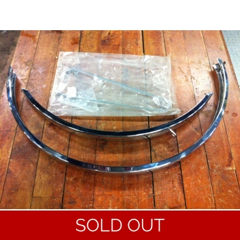 Raleigh Fender Set for 27 x 1 1/4 Wheel Chrome - NOS